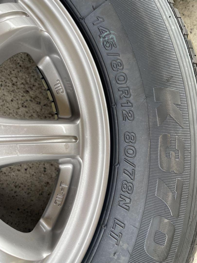 新品タイヤ！　145/80R12 キャリー　アトレー　エブリィ　N-VAN