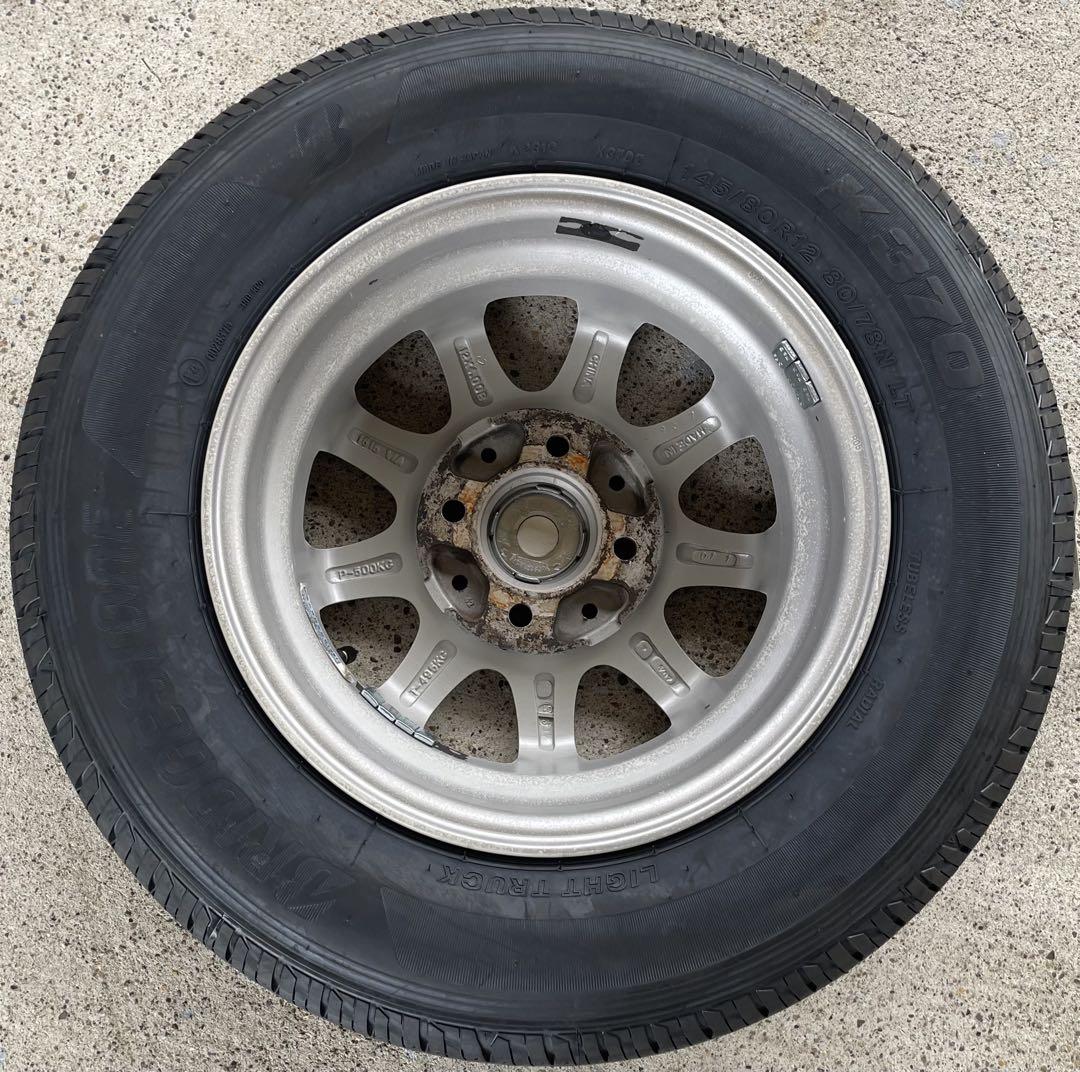 新品タイヤ！　145/80R12 キャリー　アトレー　エブリィ　N-VAN
