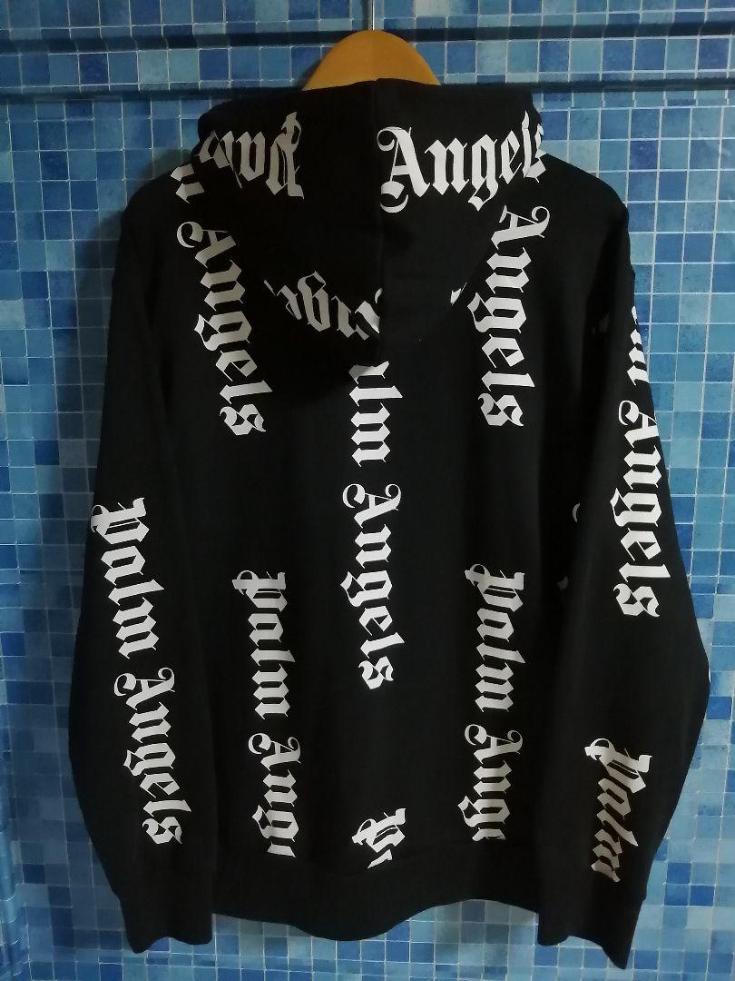 【Lサイズ 美品 永瀬廉着用】 完売 Palm Angels ジップパーカー