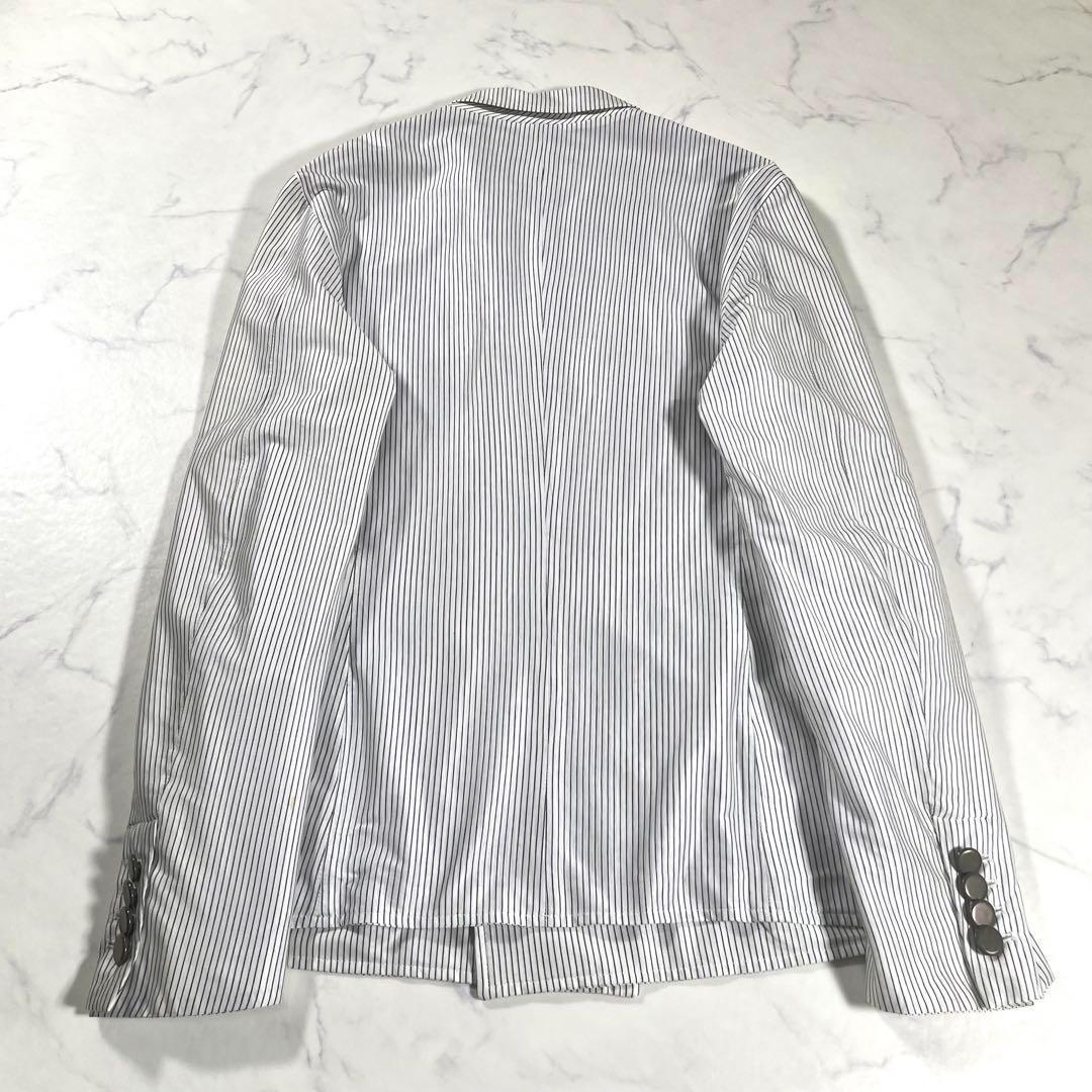GIORGIO ARMANI ストライプ　ダブル　テーラードジャケット