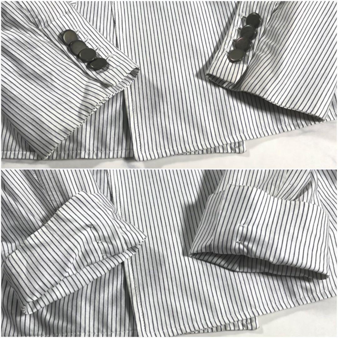 GIORGIO ARMANI ストライプ　ダブル　テーラードジャケット