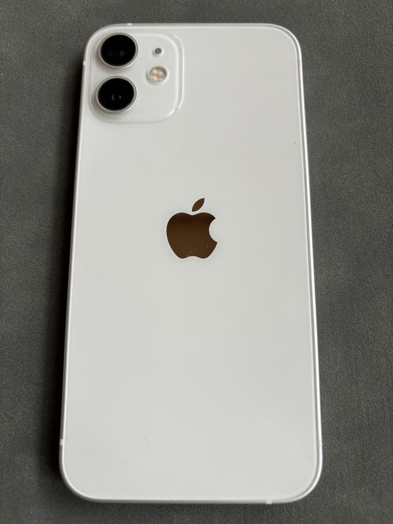 iPhone12mini ホワイト 付属品あり美品 iPhone12mini ホワイト 付属品あり美品