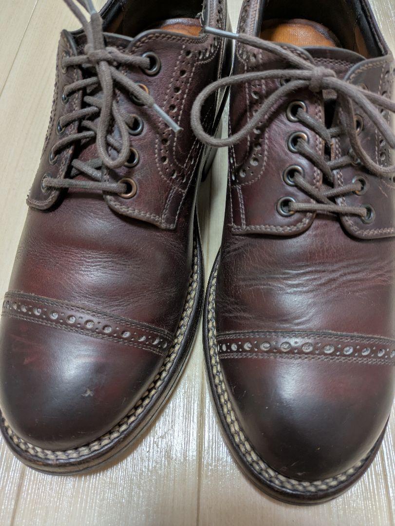 THE FLAT HEADフラットヘッド。メダリオンレースアップローカットブーツ
