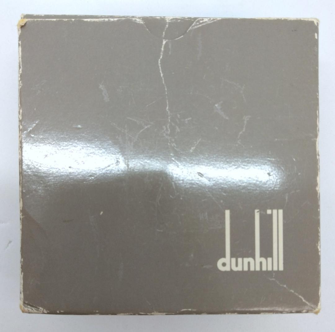 高級感 dunhill カフスボタン ストーン シェルスクエア シルバー