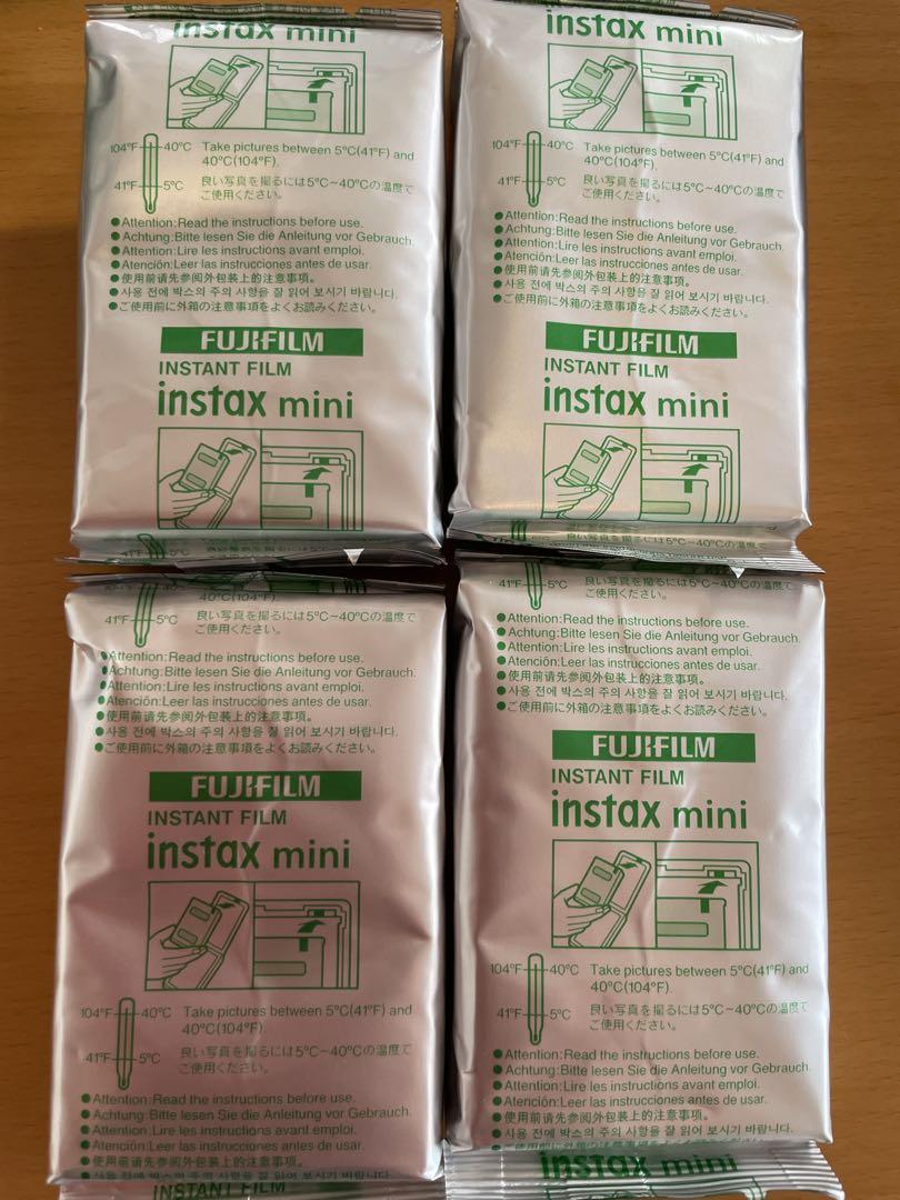 FUJIFILM instax mini インスタントフィルム 10枚×4パック