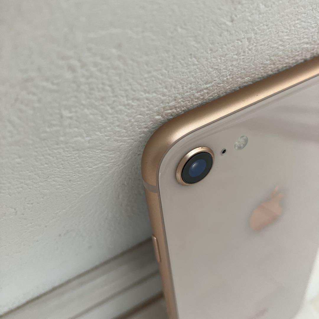 iPhone8 ゴールド　64GB 【美品】