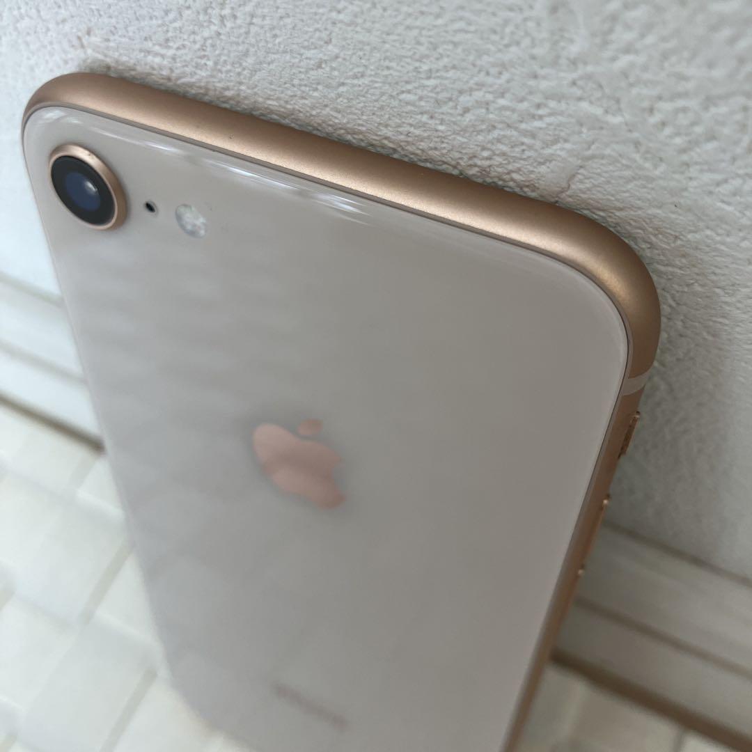 iPhone8 ゴールド　64GB 【美品】