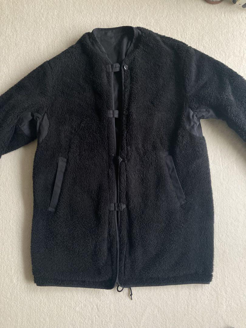 ARMY TWILL アーミーツイル リバーシブルボアコート　ブラック