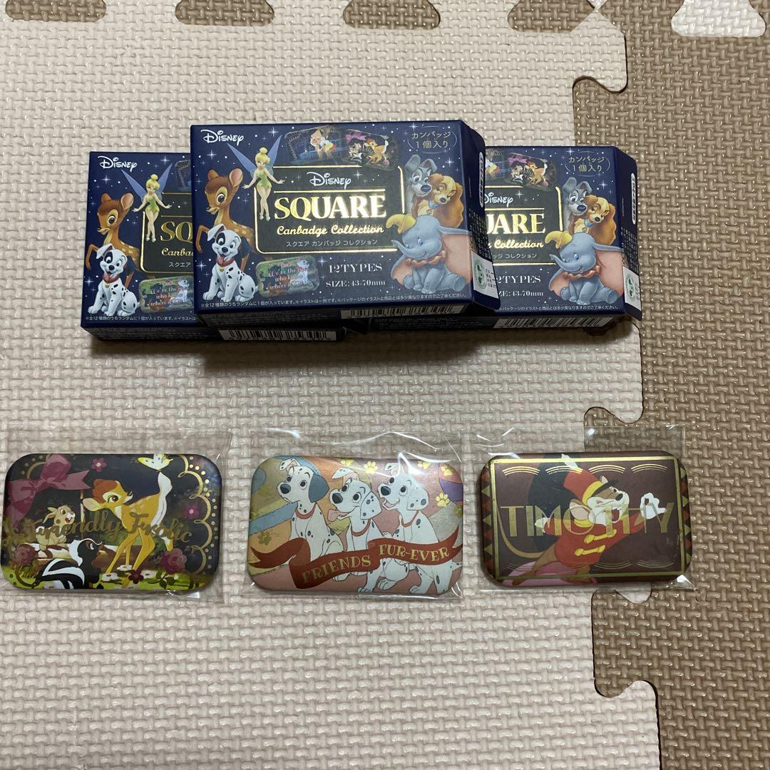 ディズニースクエアカンバッジコレクション 10個 - メルカリ