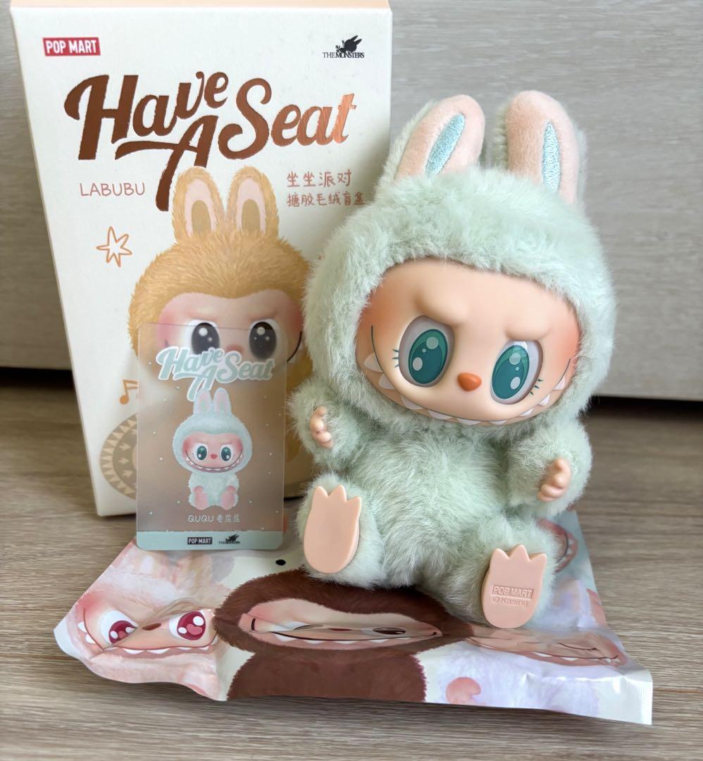 【確実正規品】LABUBU ラブブ Have a seat QUQU LABUBUラブブ Have A Seat ハブアシート QUQU (正規品) - メルカリ