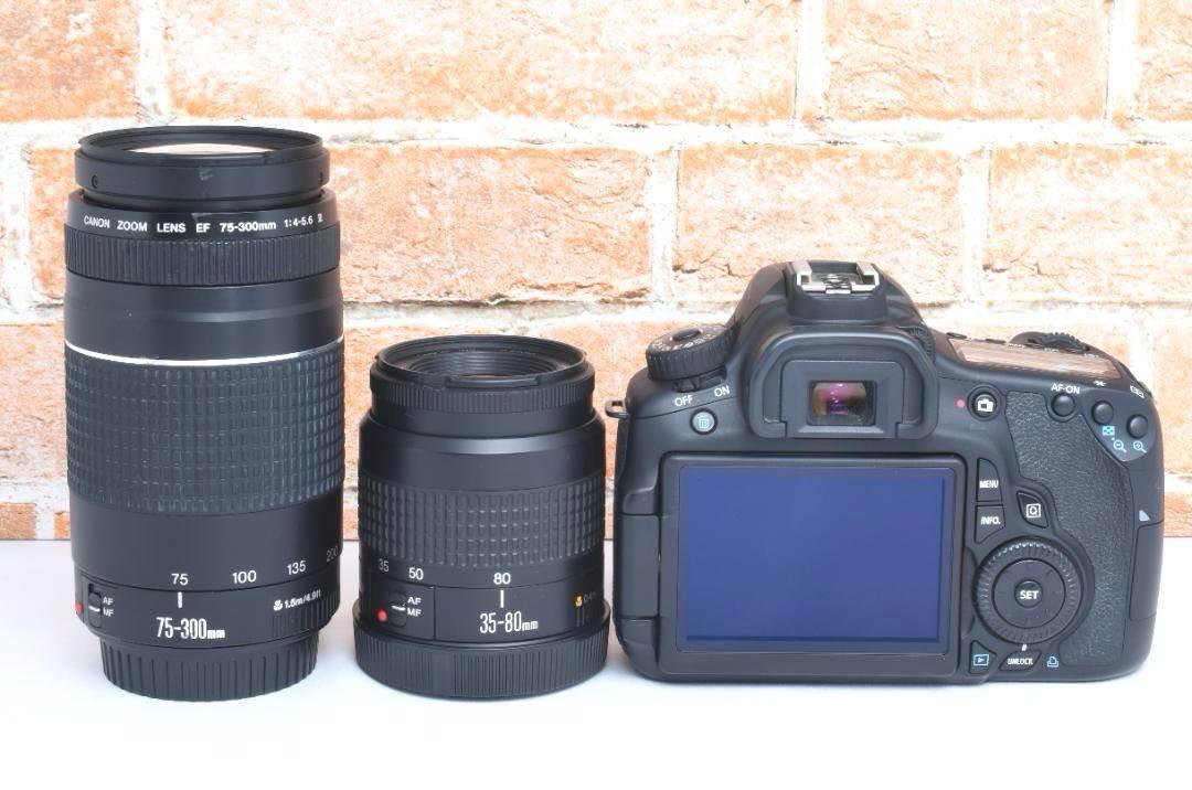 EOS 60D一眼レフ届いた日から使えます♪
