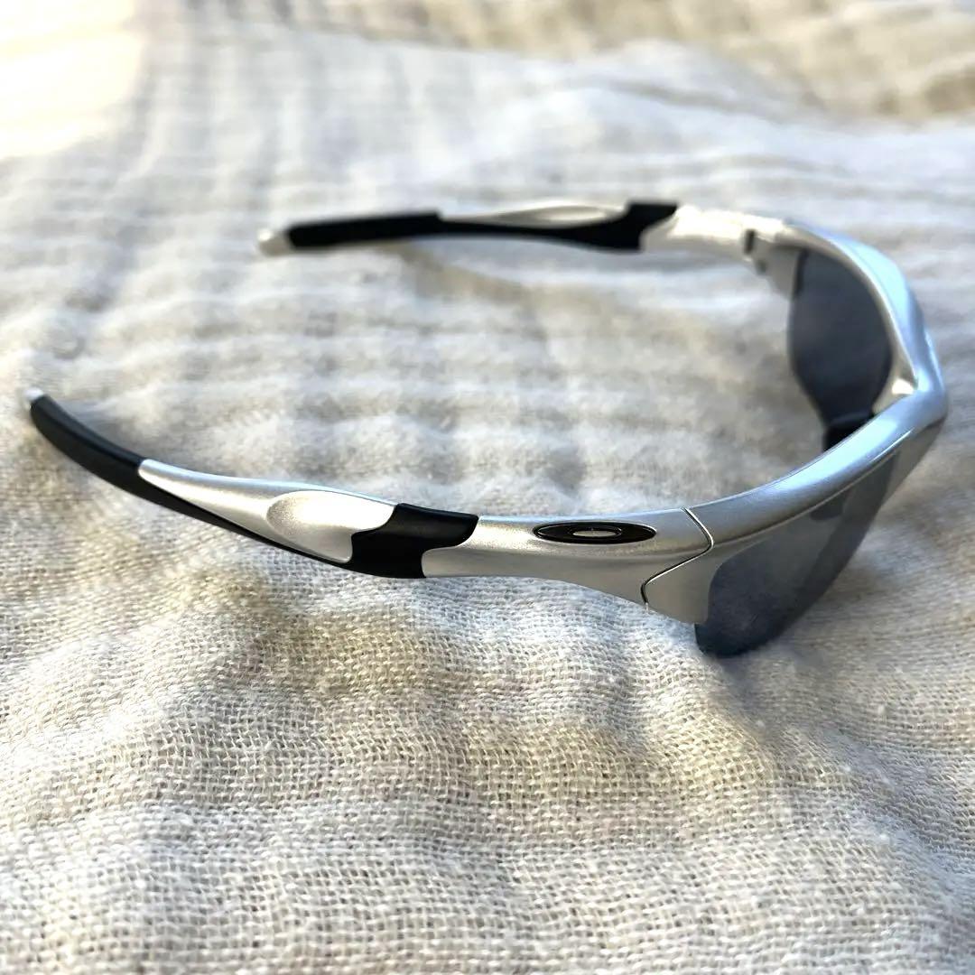 美品　Oakley ハーフジャケット2.0 シルバー