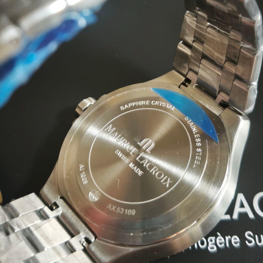 新品保護シール付き モーリスラクロア アイコン クォーツ 新品保護シール付き モーリスラクロア アイコン クォーツ