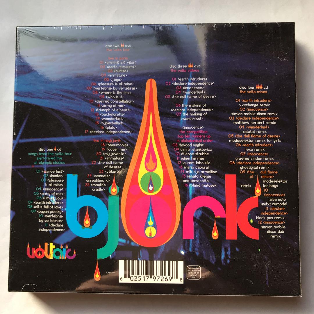 未開封】ビョーク ヴォルタイック 4枚組限定盤 Bjork Voltaic