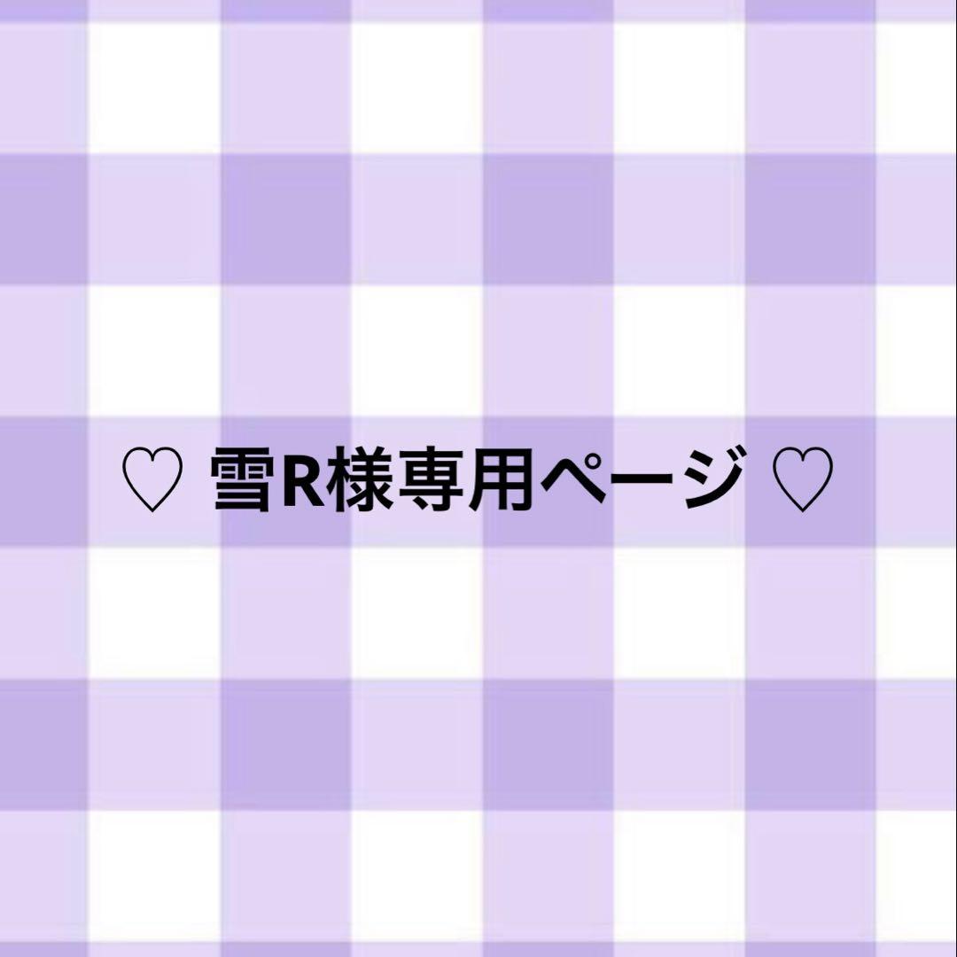 雪R様専用ページ