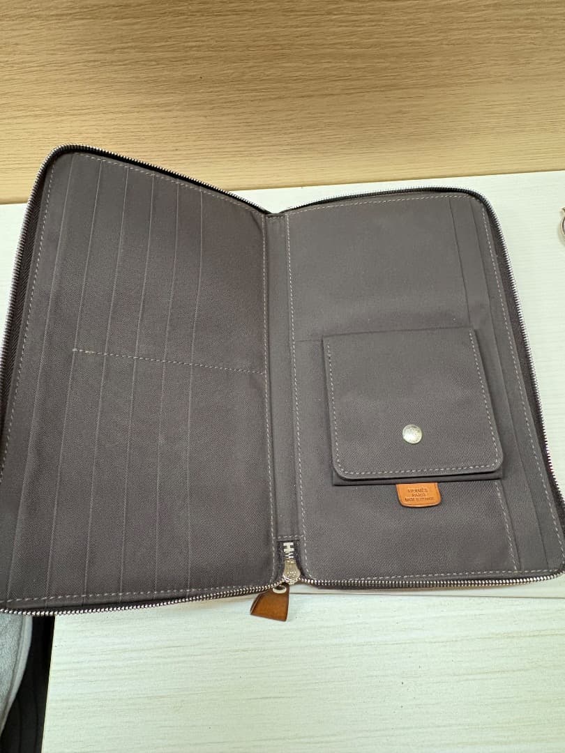 【未使用に近い】エルメス HERMES ラウンドファスナー 長財布オーガナイザー 【未使用に近い】エルメス HERMES ラウンドファスナー 長財布オーガナイザー