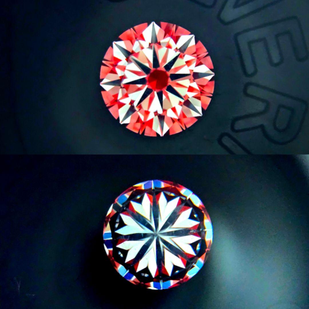 1.1ct D VVS 3EX H&C 一粒ダイヤモンドネックレスプラチナ950