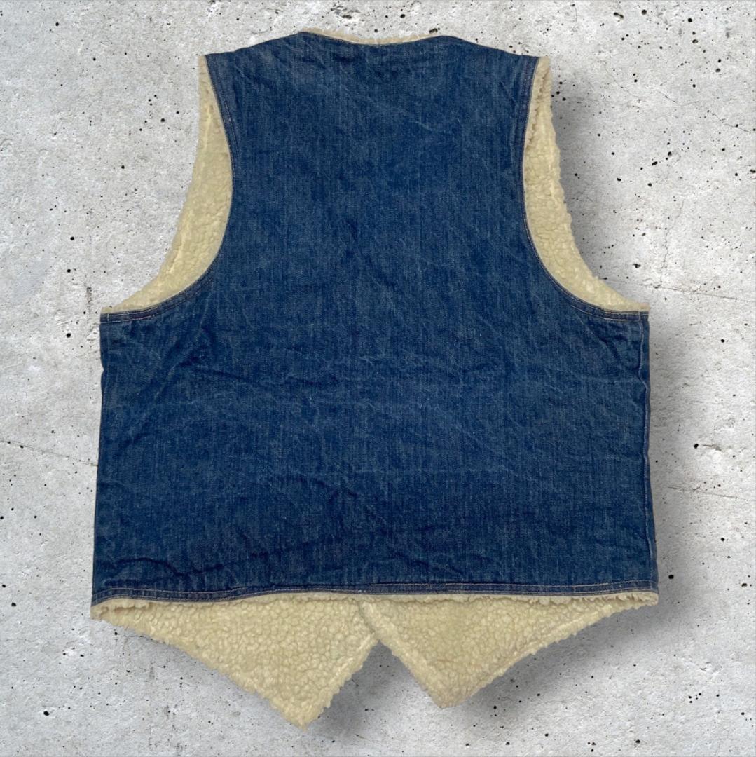 80s Levi's リーバイス デニムベスト L ヴィンテージ オレンジタブ