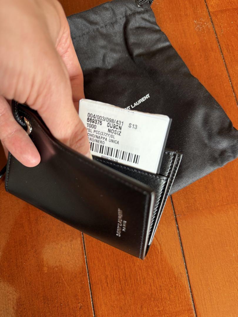 SAINT LAURENT ブラック 財布