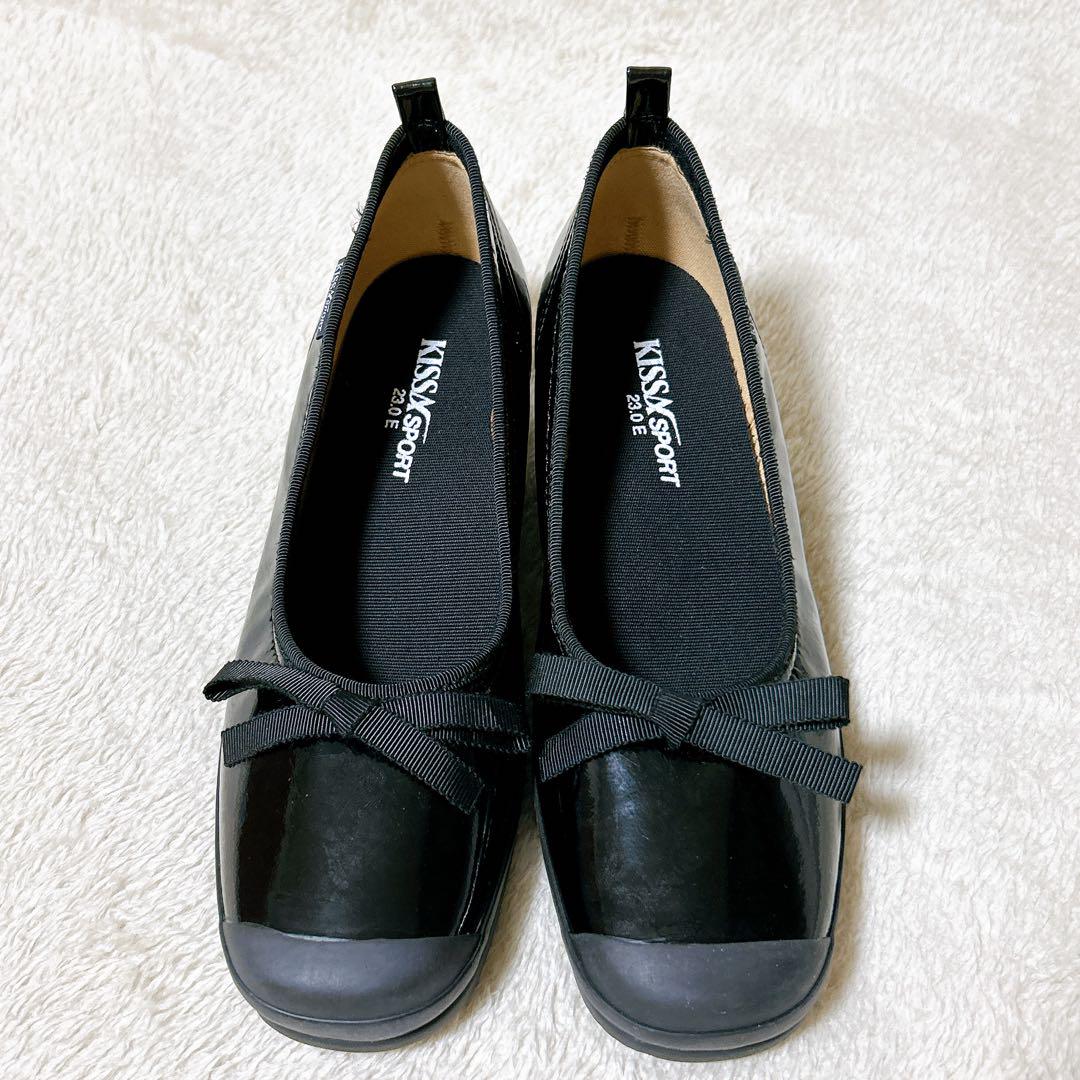 KISSA SPORT レディース パンプス ウェッジソール 厚底 キサ