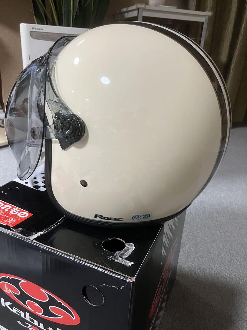 OGK Kabuto ROCK G1ヘルメット美品M57〜59cm WH値引き可