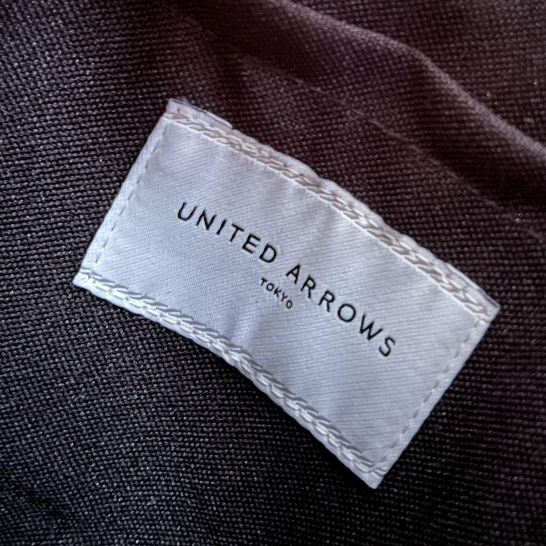 ユナイテッドアローズ UNITED ARROWS 円柱カゴバッグ スタッズ 黒