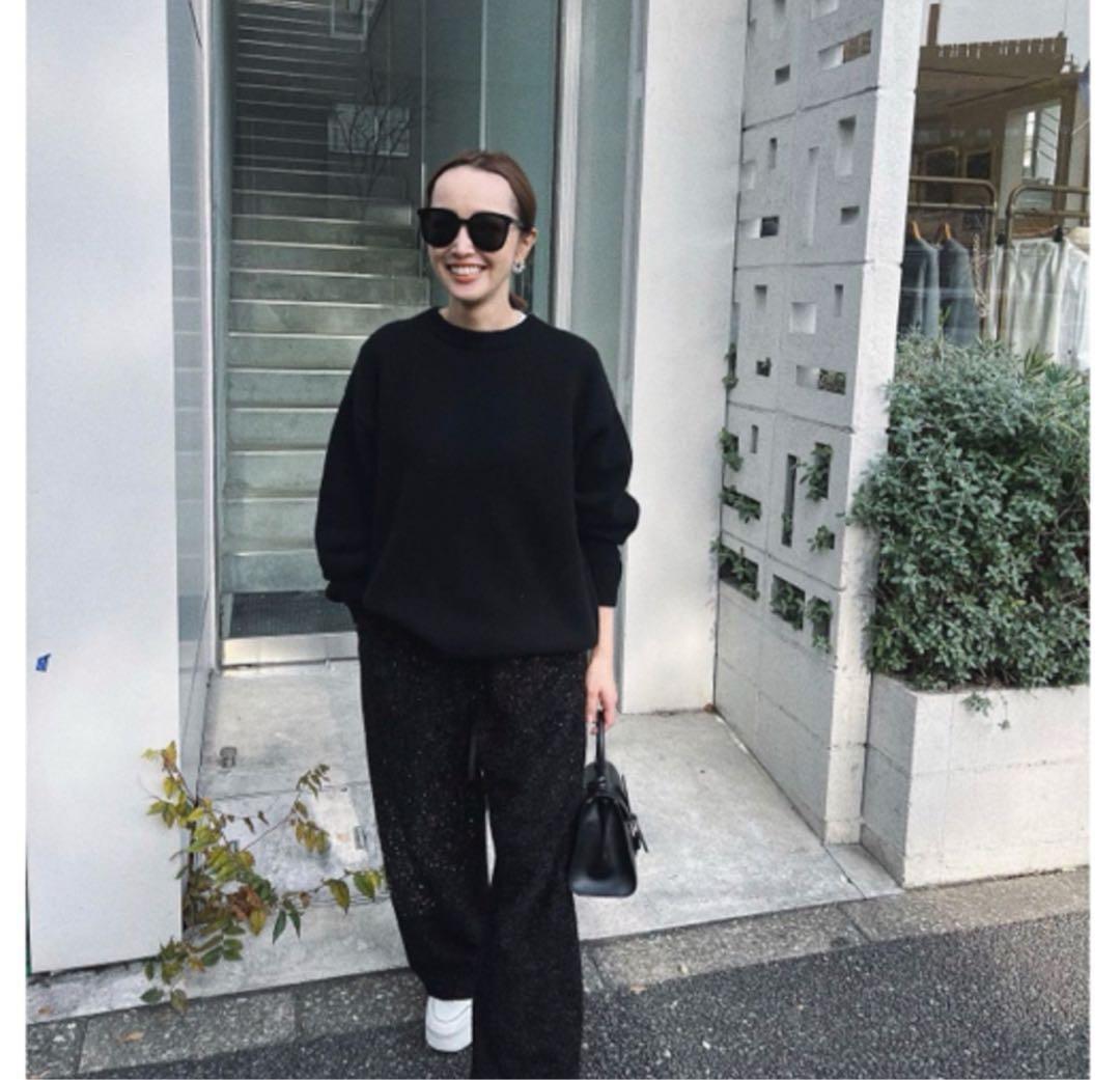 ブラミンク✳︎blamink ラメドローストパンツ