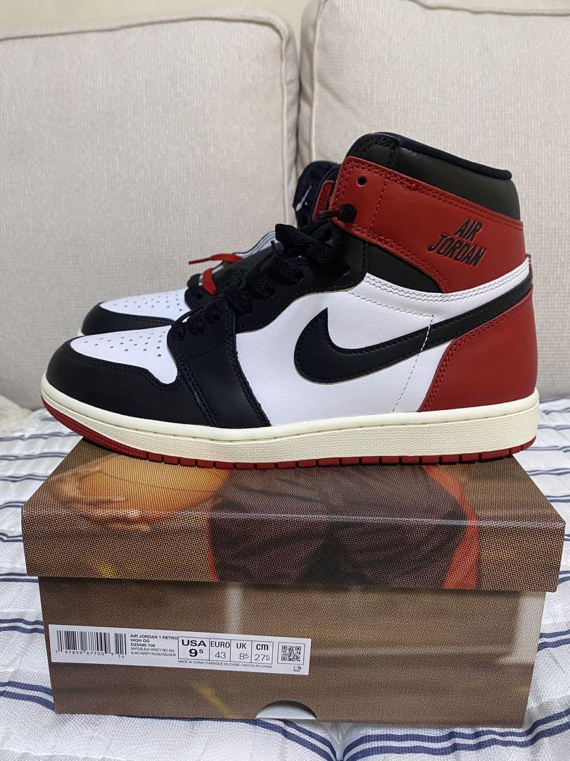 Nike Air Jordan 1 Retro High OG つま黒