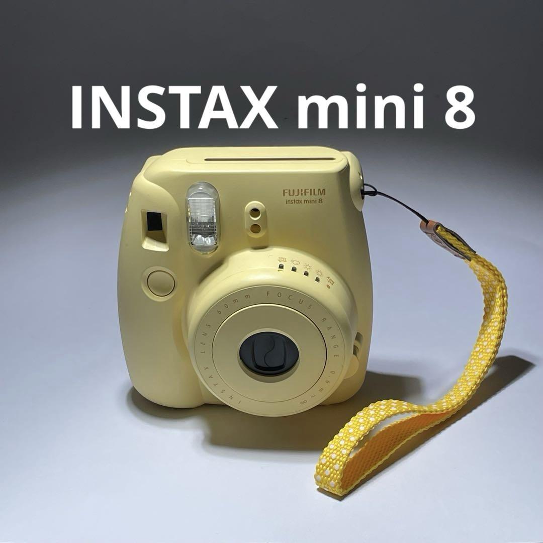 新品未使用！　チェキ FUJIFILM instax mini 8 Amazon.co.jp: FUJIFILM インスタントカメラ チェキ instax