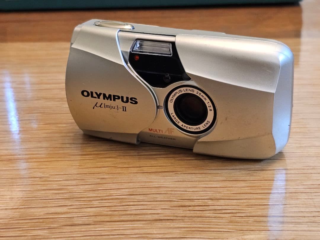 【希少】 OLYMPUS オリンパス μ-II mju コンパクトフィルムカメラ 【希少】 OLYMPUS オリンパス μ-II mju コンパクトフィルムカメラ