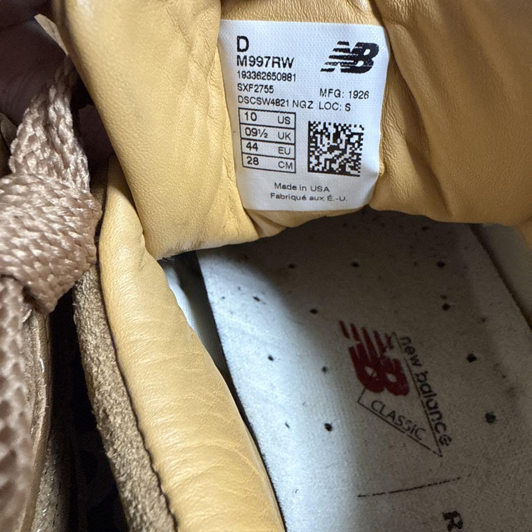 New Balance M997RW レッドウイング