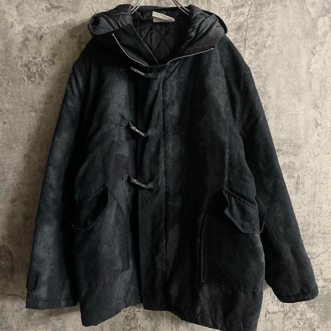 ヴィンテージ ブラックスモークカモ 3連バックルボタン モッズ ブルゾン ジャケ