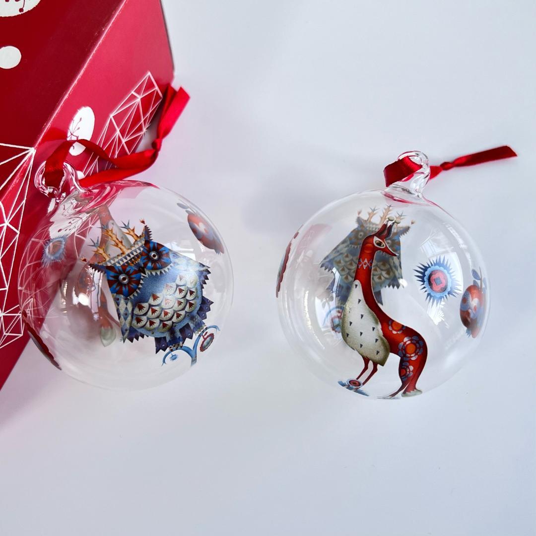 iittala  Taikaタイカガラスボールオーナメント
