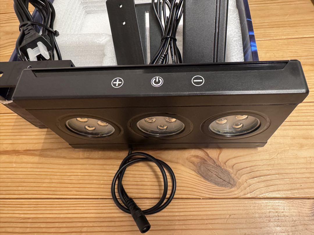 LED水槽照明器具 ヒートシンク付き2点セット海水魚