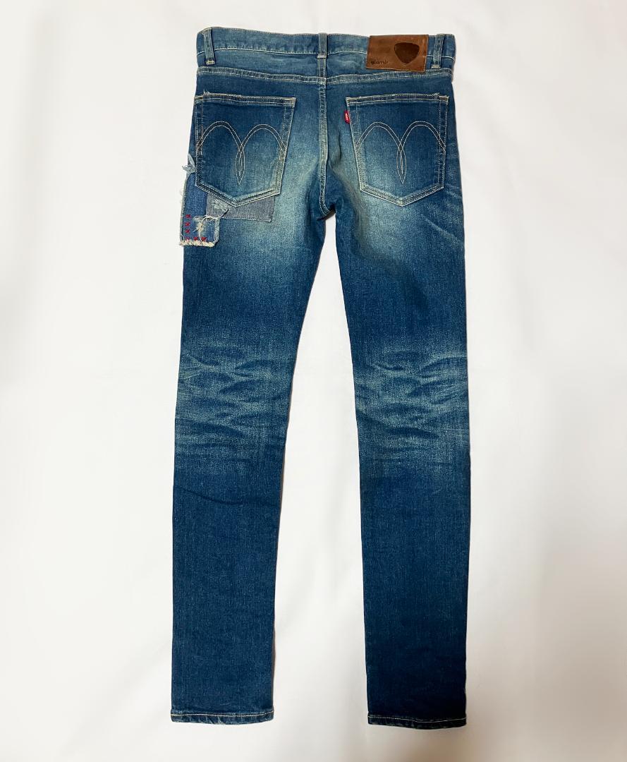 GB16WT-P12-ACE tight denim glamb