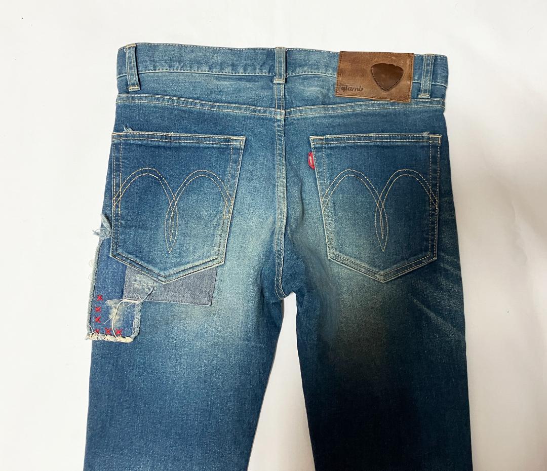 GB16WT-P12-ACE tight denim glamb
