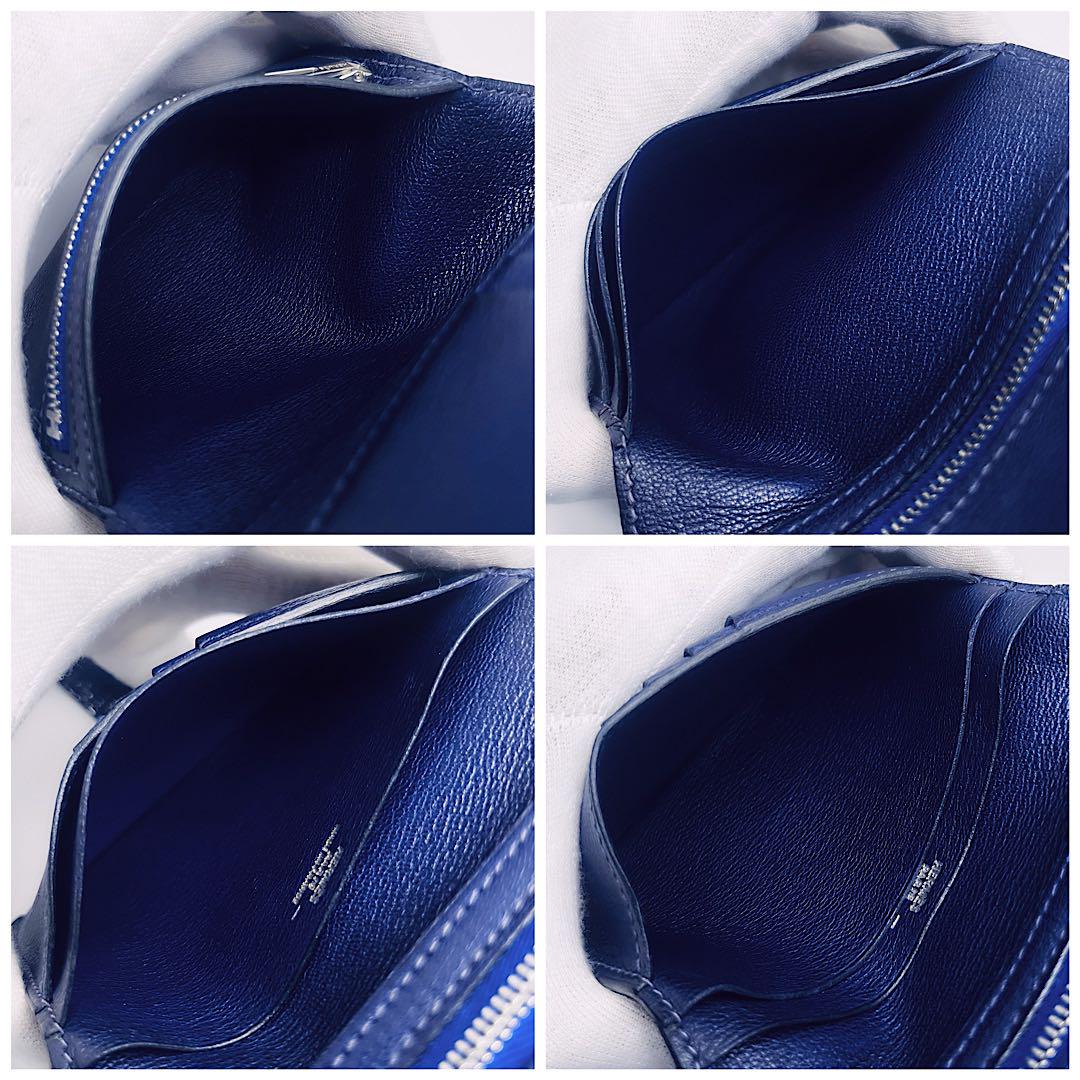 ✨リザード折り財布✨値下げ不可⚠️エルメス HERMES ベアン コンパクト
