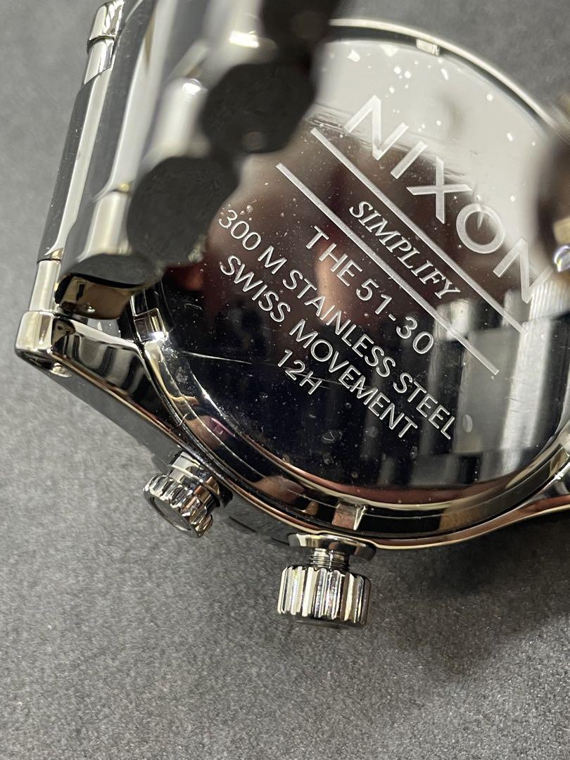 定価286,‼︎希少 ニクソン nixon 時計 セラミック 51-30