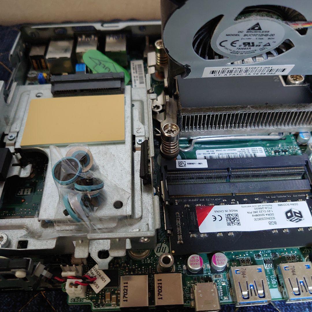 ミニPC HP EliteDesk800G2DM35W  i5-6500T