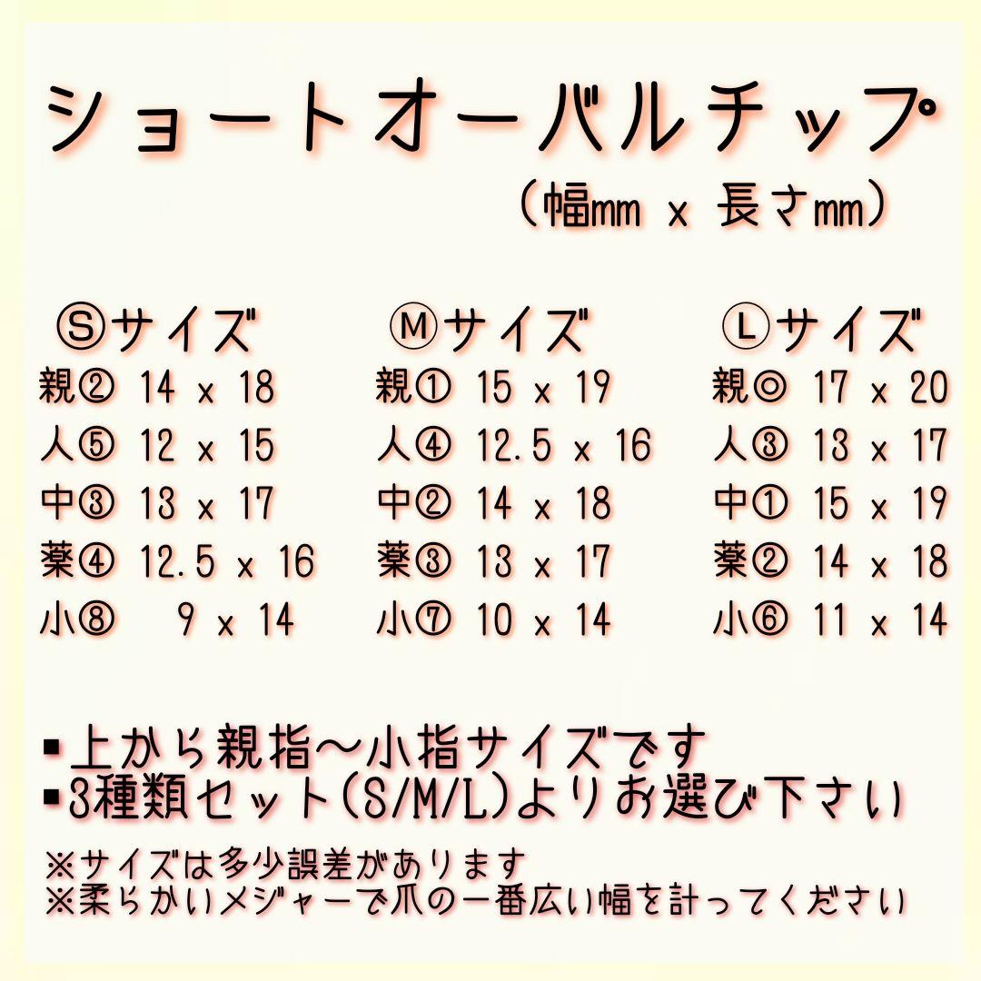 ☆SALE☆【No,42】ネイルチップ サイズ/チップ変更可 - メルカリ