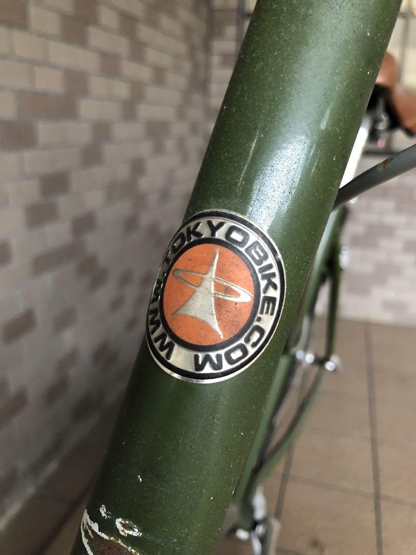タイヤ交換済み!トーキョーバイク グリーン - 自転車本体