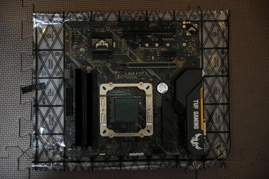 B450M-PLUS GAMING マザーボード＋無線LAN＋CPUクーラー
