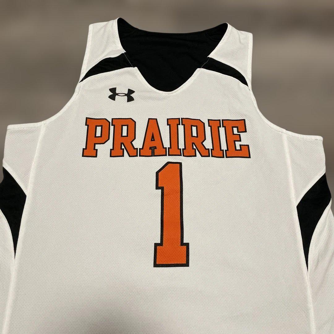 美品 UNDER ARMOUR PRAIRIE 1 リバーシブルバスケシャツYL