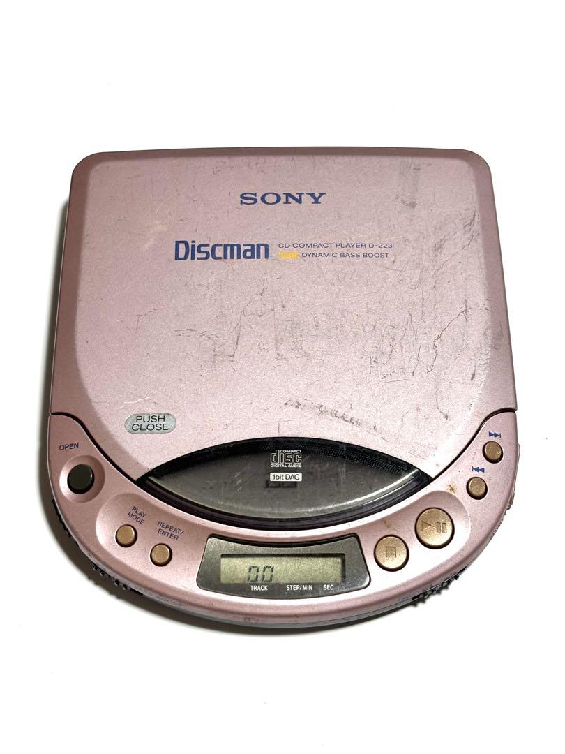 動作確認済SONY CDウォークマン D-223Discman CDプレーヤー 2025年最新】SONY Discman D 223の人気アイテム - メルカリ