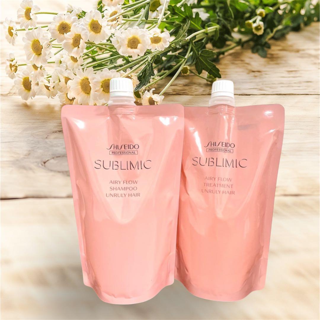 サブリミックエアリーフロー詰替シャンプーa 450mLトリートメントa 450g