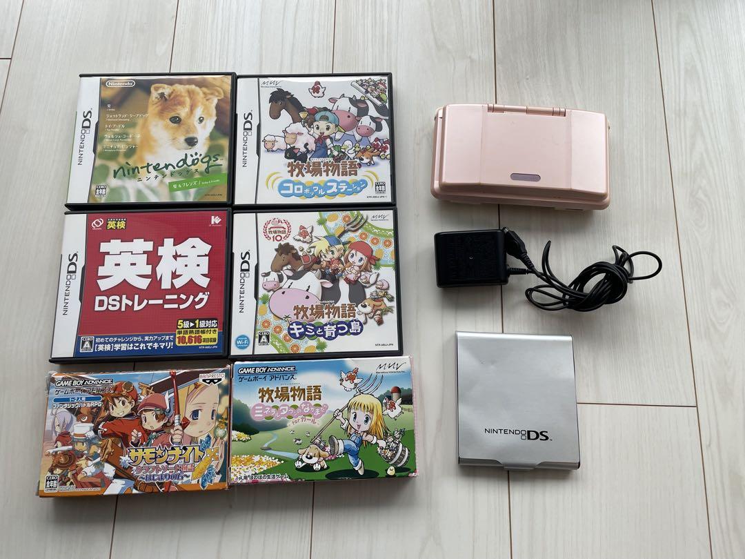 Nintendo DS 本体 ピンク + ゲームソフトセット