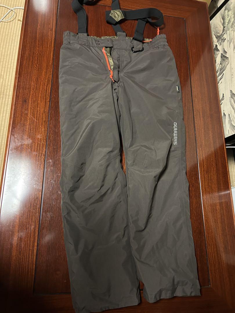 SHIMANO STRV+7防寒フィッシングウェア上下セット L ベージュ