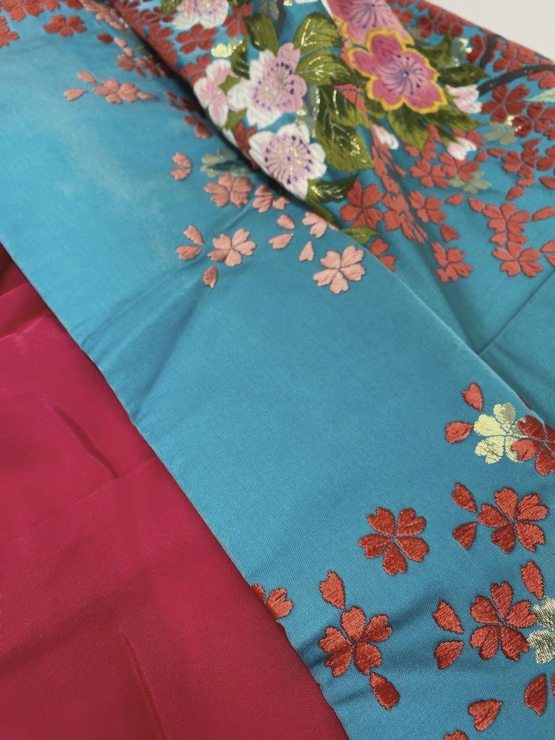 打掛 豪華 唐織 刺繍 色打掛 婚礼用 花嫁 身丈 190cm 打掛 豪華 唐織 刺繍 色打掛 婚礼用 花嫁 身丈 190cm - メルカリ