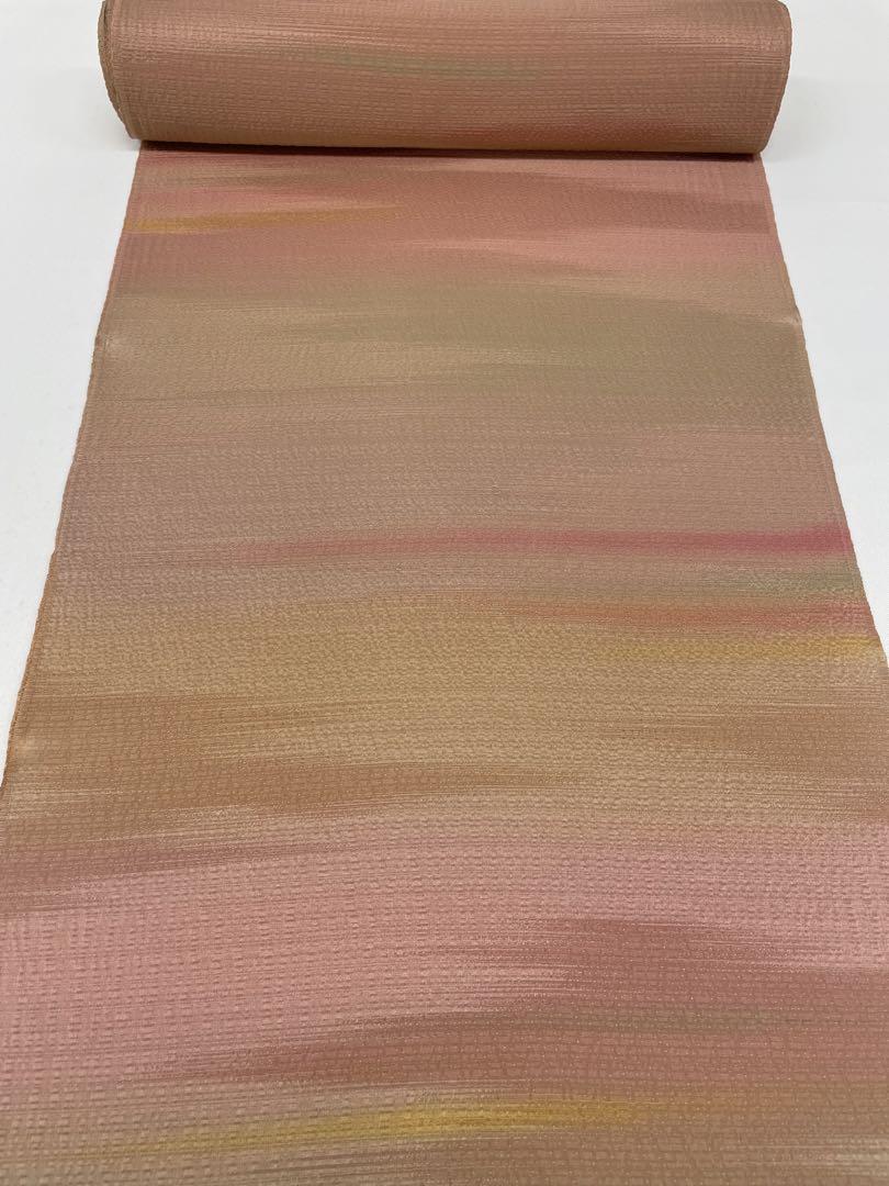 コート地 紋意匠 ぼかし 正絹 反物 画像2