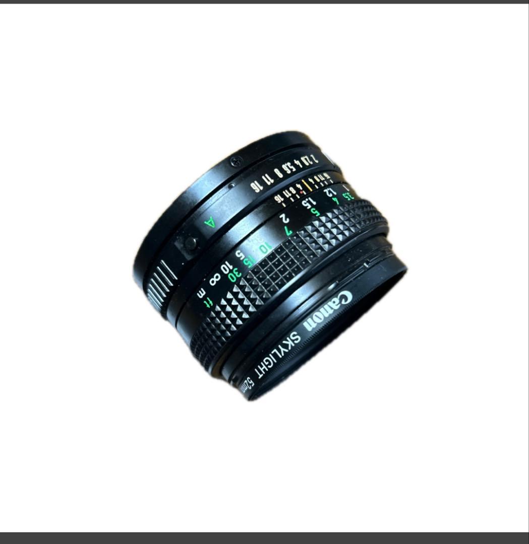 Canon AV-1 一眼レフカメラ レンズ2本付き